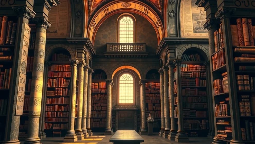 Alexandrias bibliotek och världens största boksamling