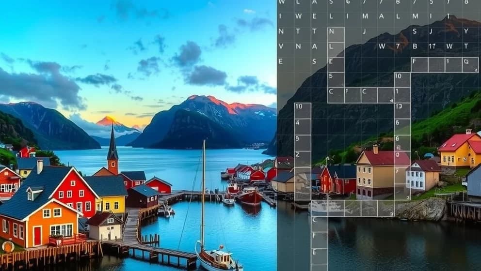 Norska städer med 4 bokstäver