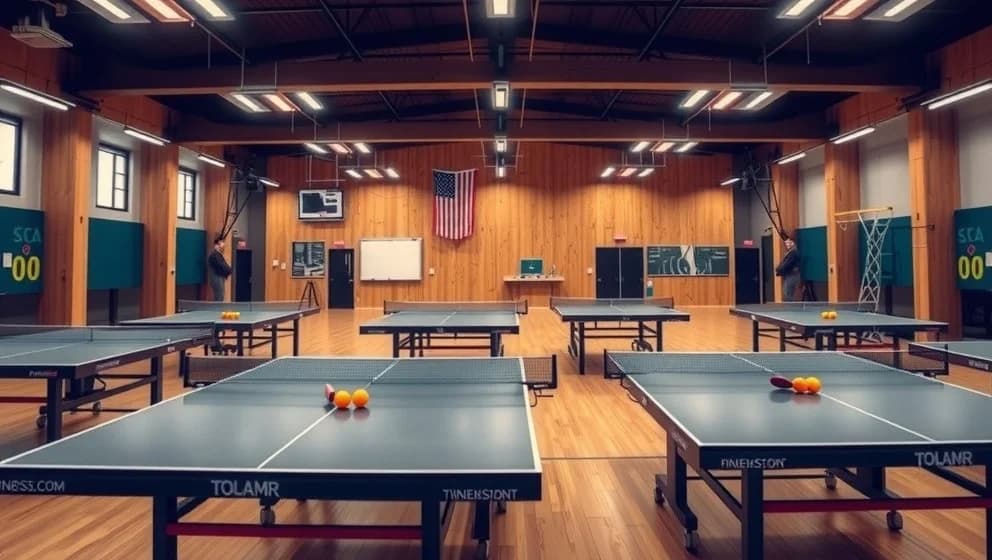 Ping pong Stockholm stad där alla spelar