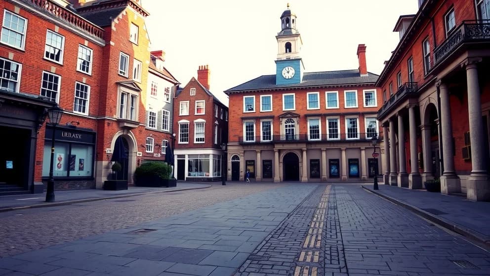 Vilka engelska städer har 5 bokstäver