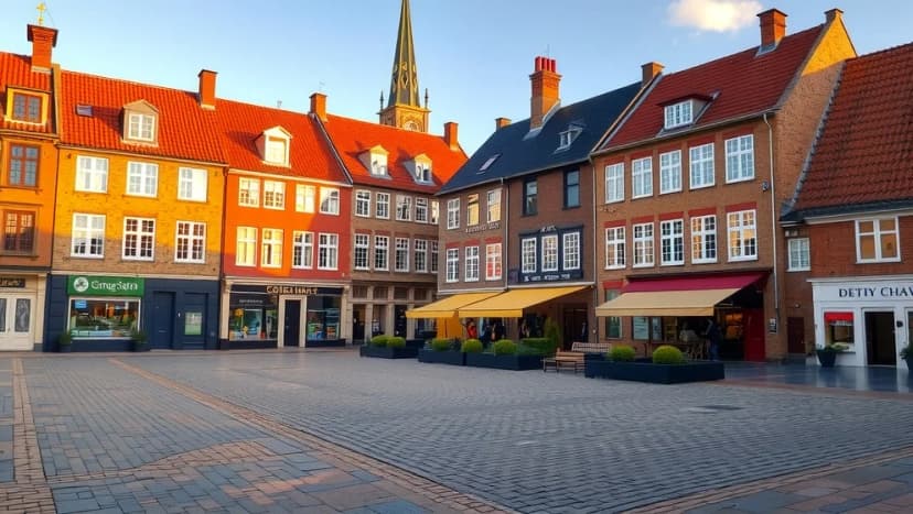 Vilka städer på Jylland har 6 bokstäver