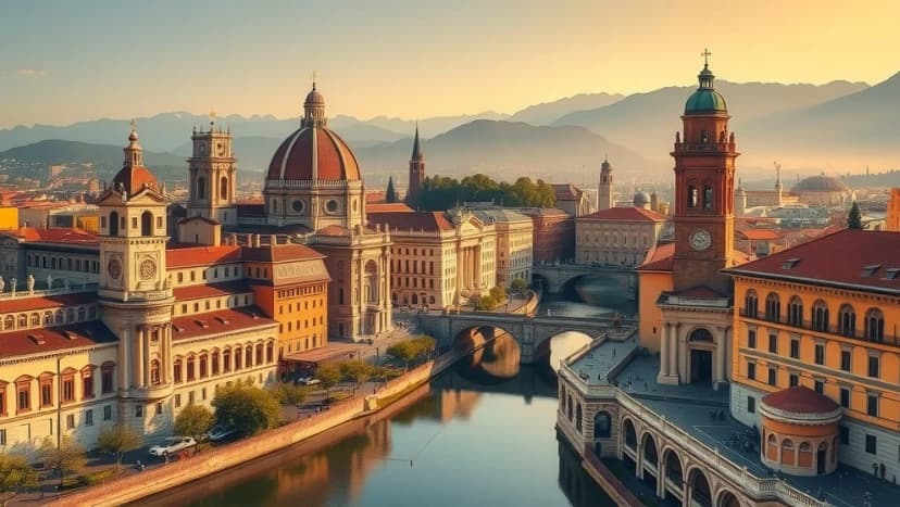 Vilken stad i norra Italien har 5 bokstäver